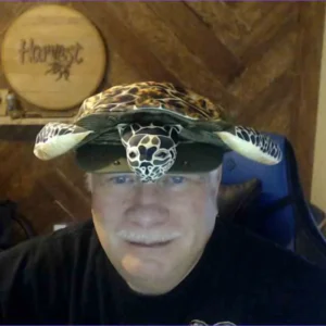 Sea Turtle Hat on Dave