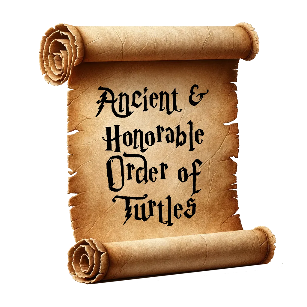ancient honorable order turtles parchment