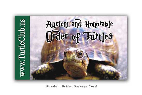 Turtle Club Membership Card