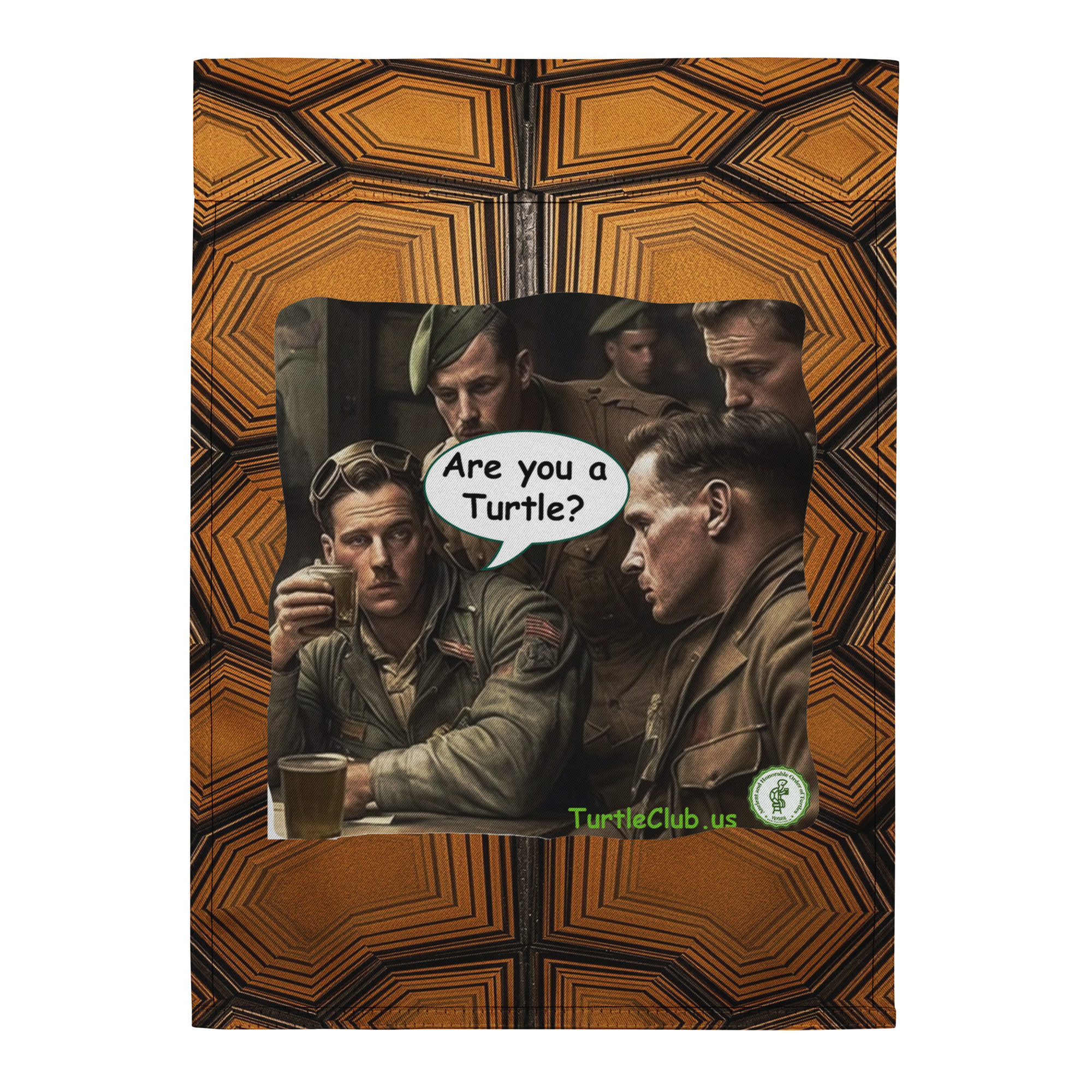 Turtle Club Garden flag - Image 2