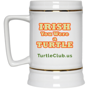 Irish You Were a Turtle stein