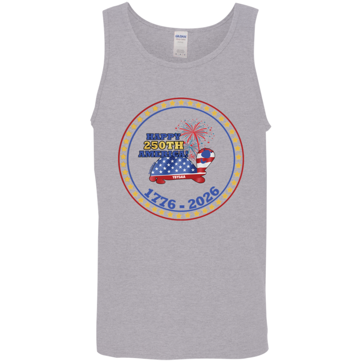 Turtle 250th America Tank Top - Image 3