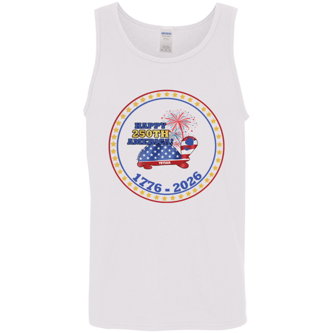 Turtle 250th America Tank Top