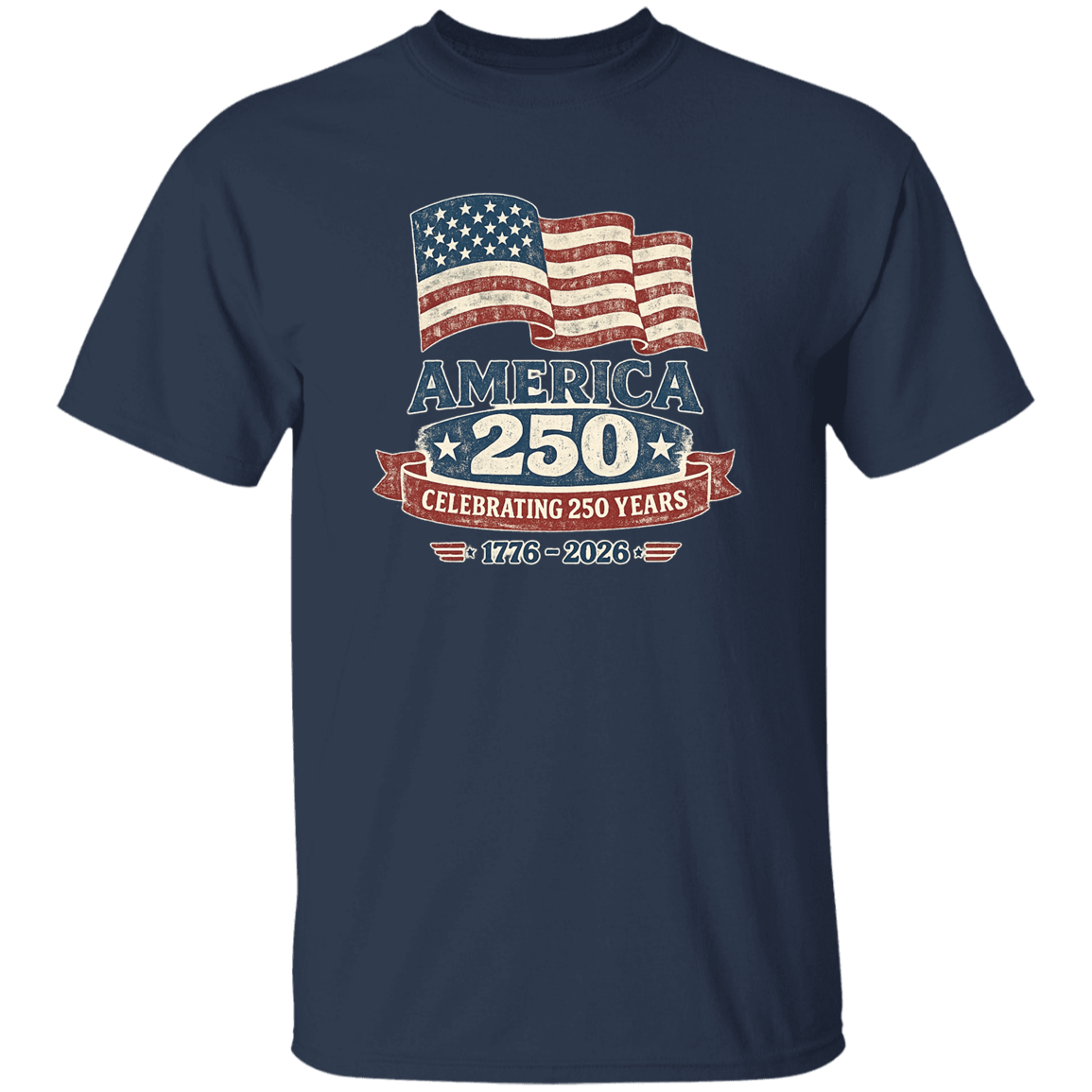 250th America T-shirt - Image 3