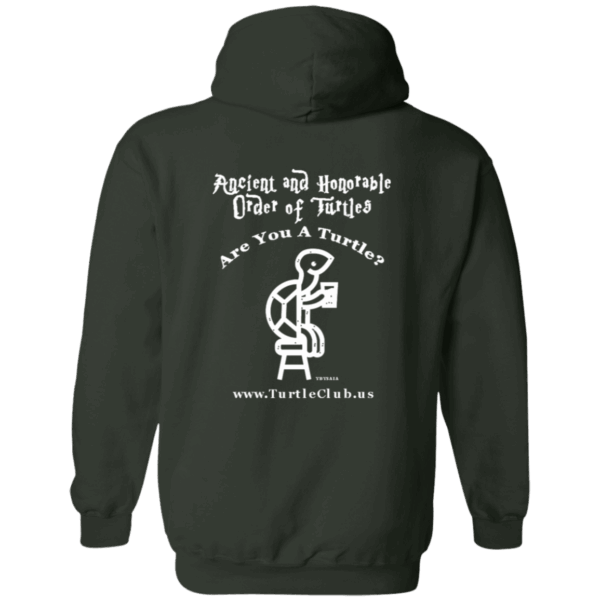 Turtle Club Zipper Hoodie - Image 2