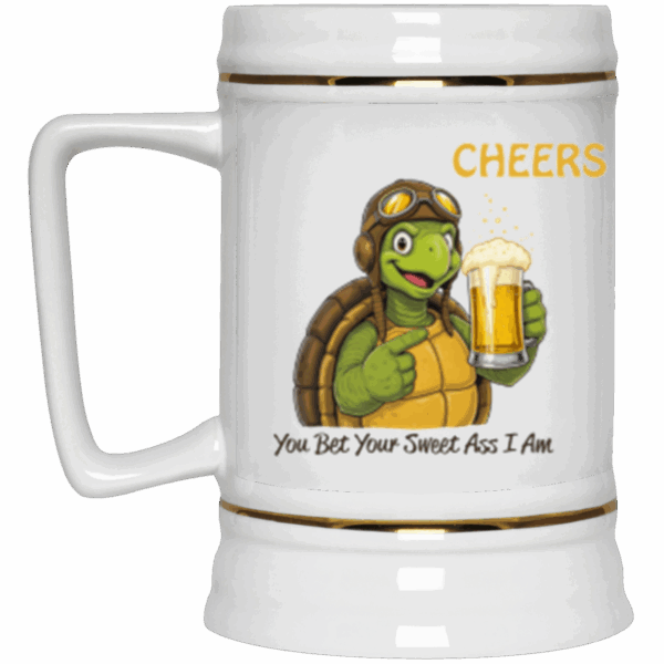 Turtle Beer Cheers Stein-National Beer Day