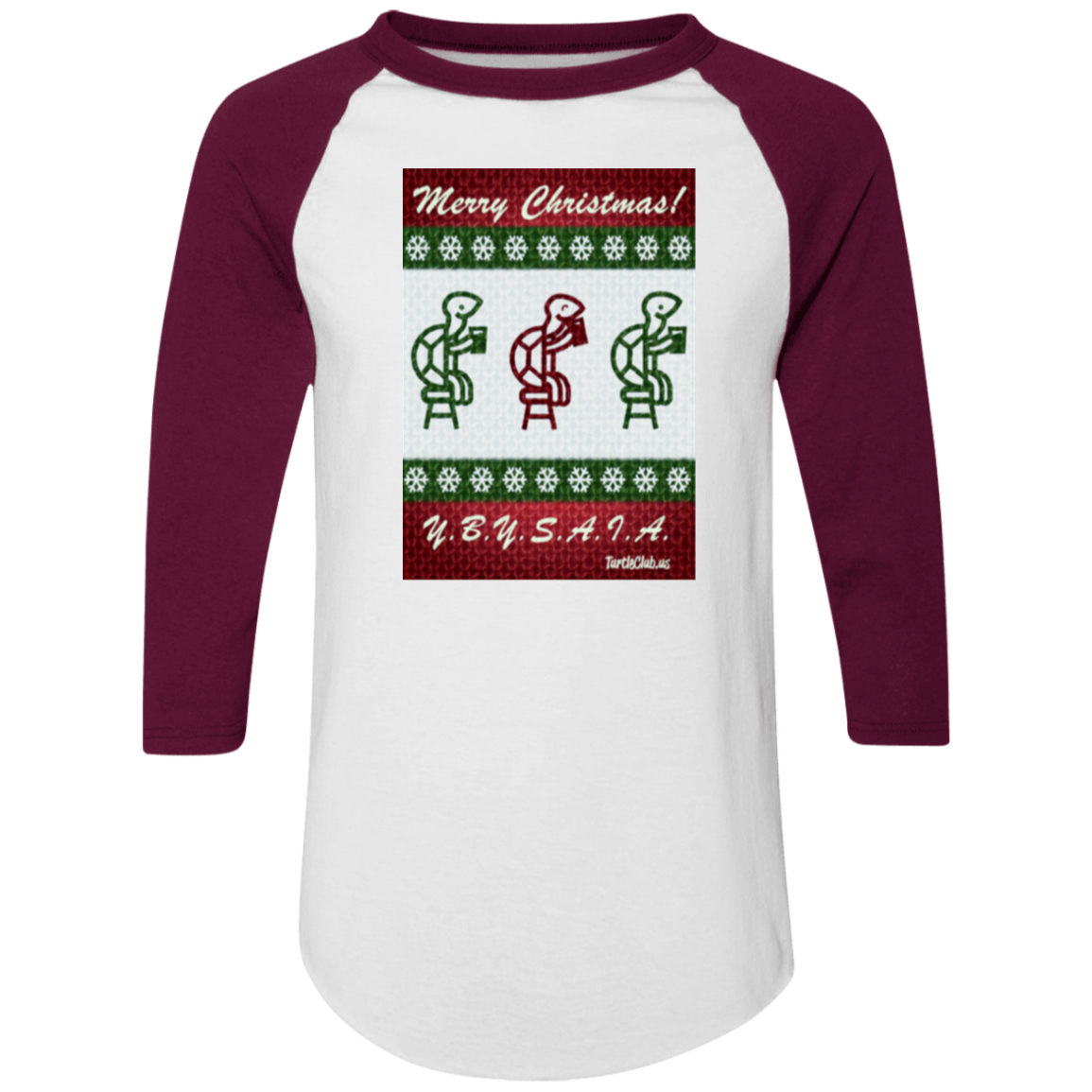 Ugly Christmas Shirt Turtle Club