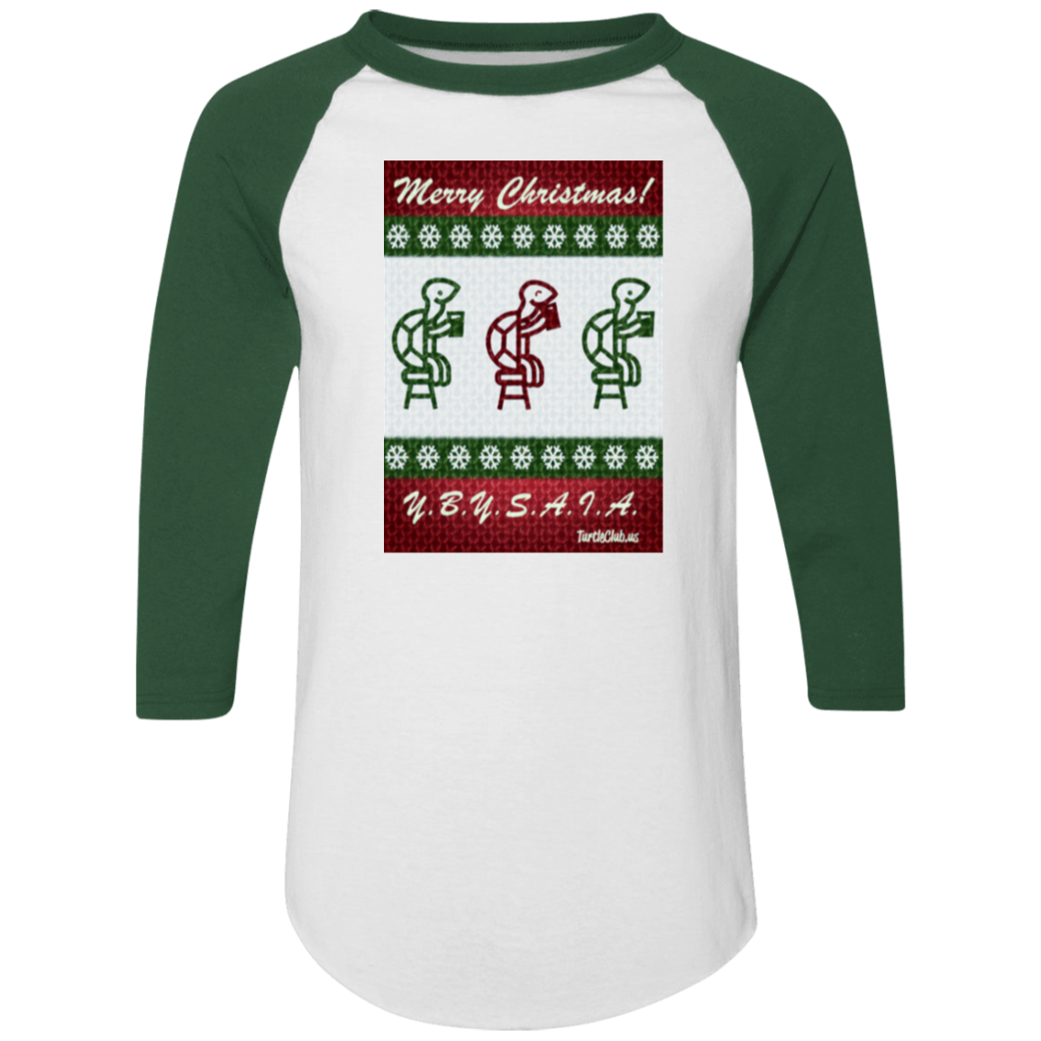 Ugly Christmas Shirt Turtle Club - Image 2