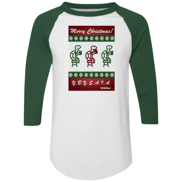 Ugly Sweater Green White