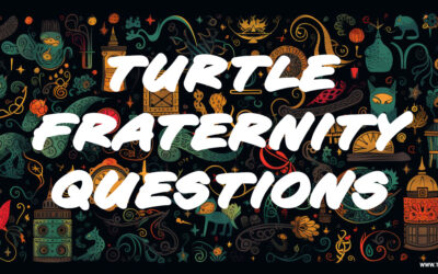 4 Awesome Turtle Fraternity Questions